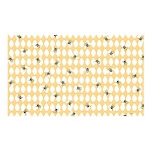 NEW Mackenzie-Childs Honeycomb with Bees 3' x 5'  Floor Mat